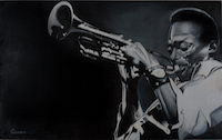 Miles Davis BW